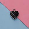 Stainless Steel Heart-Shaped Fish Scale Pendant - Ocean Series DIY Jewelry
