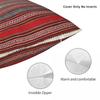 Bergama Antique Turkish Kilim Square Pillowcase Polyester Linen Velvet Pattern Throw Pillow Case Room Cushion Cover