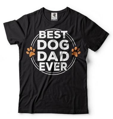 Hund Papa T-Shirt Hundepapa Shirt Hundeliebhaber Haustier T-Shirt Herren Geschenk Vatertag T-Shirt