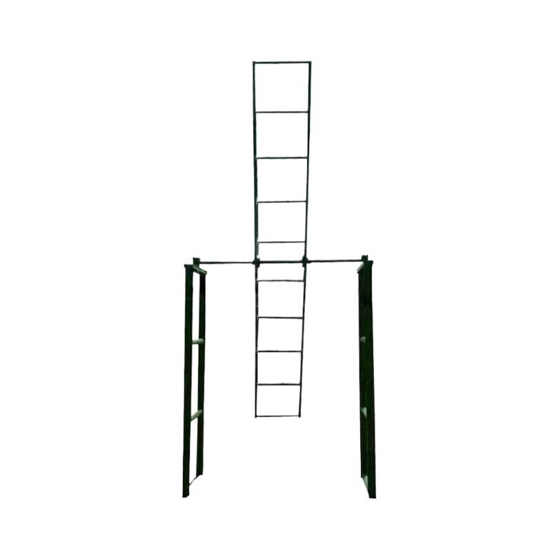 Single-Person Rotating Ladder Fitness Trainer