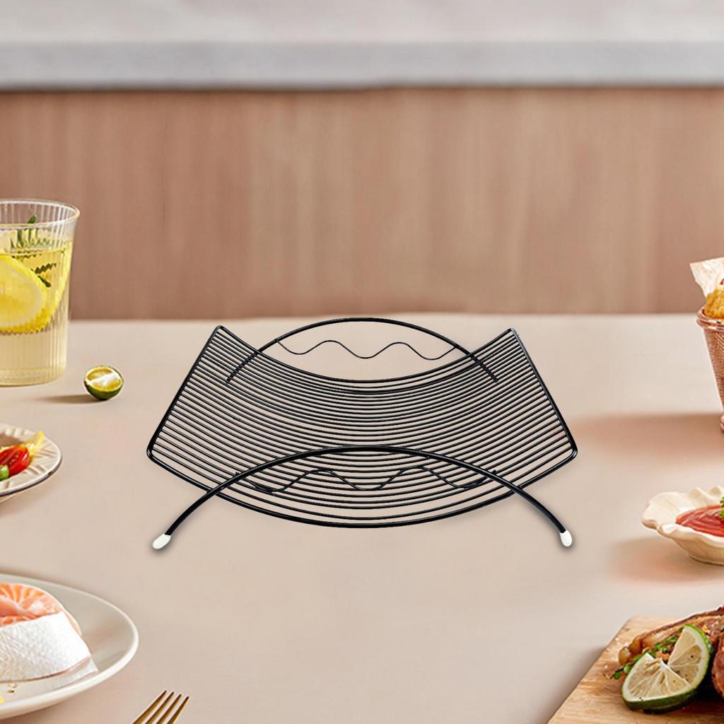 Fruit Basket Display Rack Desktop Sundries Organizer Modern Stand Holder Storage for