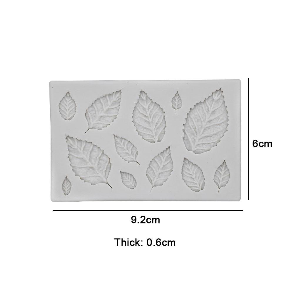 Silicone World DIY Rose Flowers Petal Silicone Mold Cake Baking Decoration Fudge Chocolate Mold Handmade Soap Tools