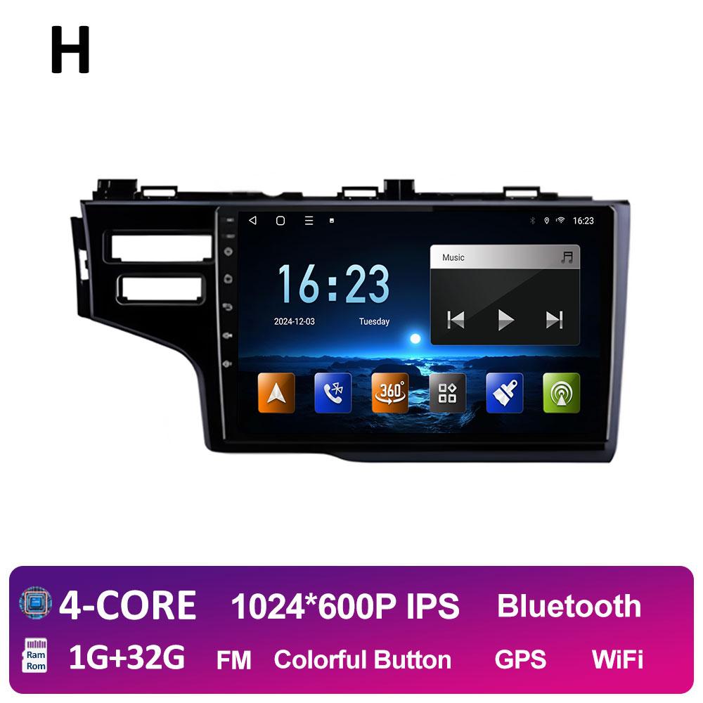 

Car Video Multimedia Audio Player Left Hand Drive For Honda Fit Jazz 2014 2015 2016 2017 GPS Navigation Wireless Carplay No 2din