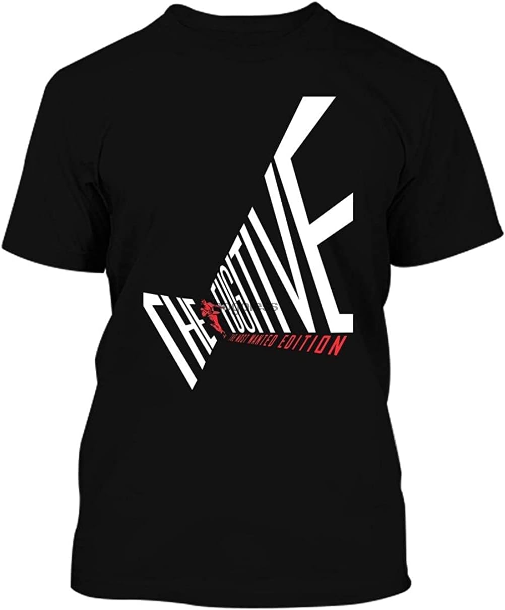 The Fugitive The Most Wanted Edition - Complete Series 68 T Shirt Hoodie (1) Black 4XL чёрный
