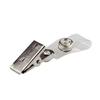 steel Metal Key Card Holder ID Card Clips Card Clip Holders Badge Reel Clips Badge Holder Clip
