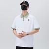Updated Summer Thin Breathable Short-sleeved T-shirt Lapel POLO Lapel Top