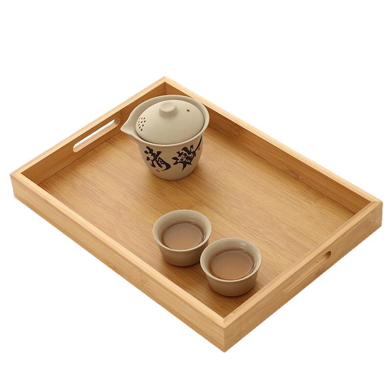 OLOEY Bamboo Tea Set with Tray