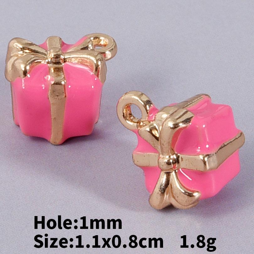 5/24pcs Cake Coffee Food Pendant Enamel Chilli/Strawberry/Cherry Charms For Jewelry Making Bulk DIY Bracelets Necklace Pendants