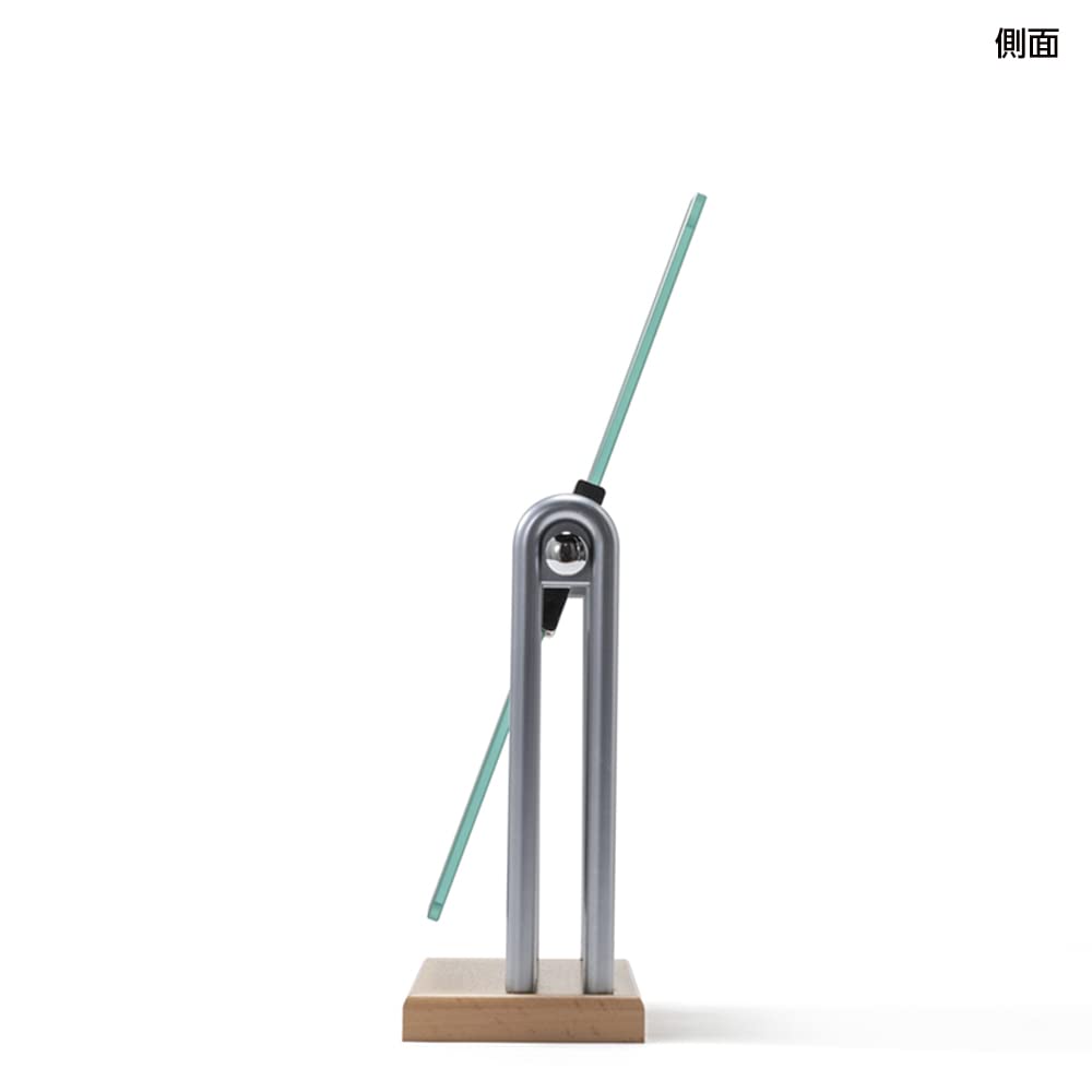 Horiuchi Mirror Industry Wooden Stand Mirror, Medium Size, Wood Grain Finish, Tabletop Mirror, Makeup Mirror, Birthday Gift