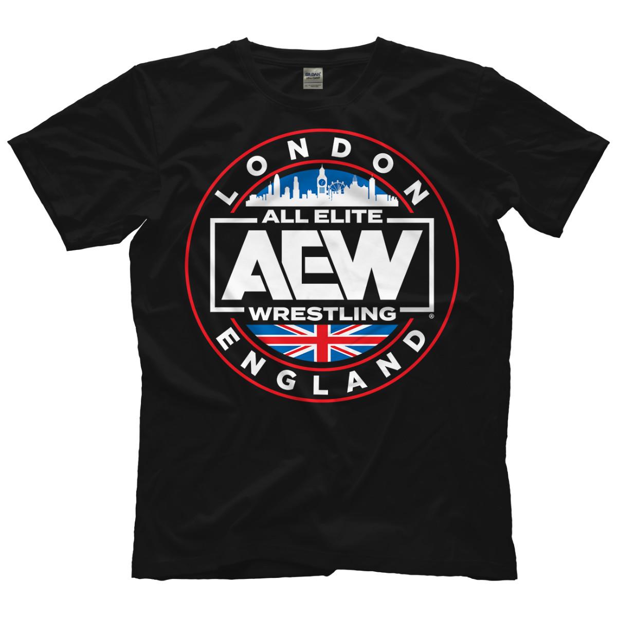 AEW - London, England AEW Official T-Shirt S