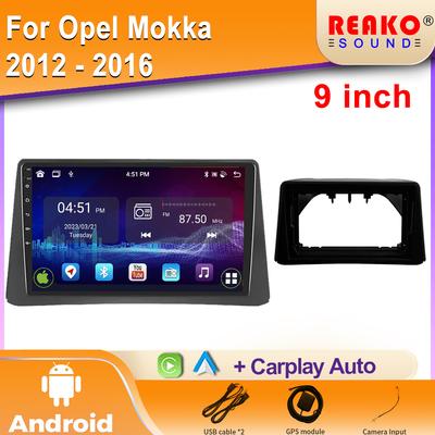 Pro Opel Mokka 2012 - 2016 Android Dotykový Displej Autorádio Auto Stereo Rádio Přehrávač Videa Navigace GPS Multimediální Přehrávač Videa