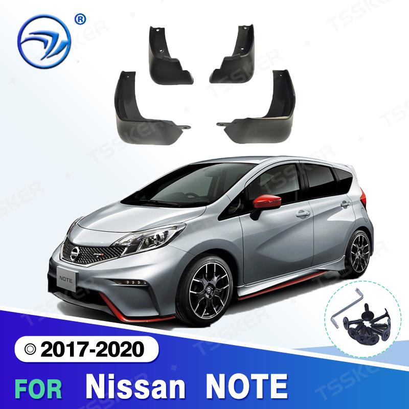 

Автомобильные брызговики для Nissan ПРИМЕЧАНИЕ 2017 2018-брызговики, брызговики, брызговики 4PCS