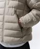 Musinsa Standard [City Leisure] High-Neck Light Down Jacket [Dusty Beige]