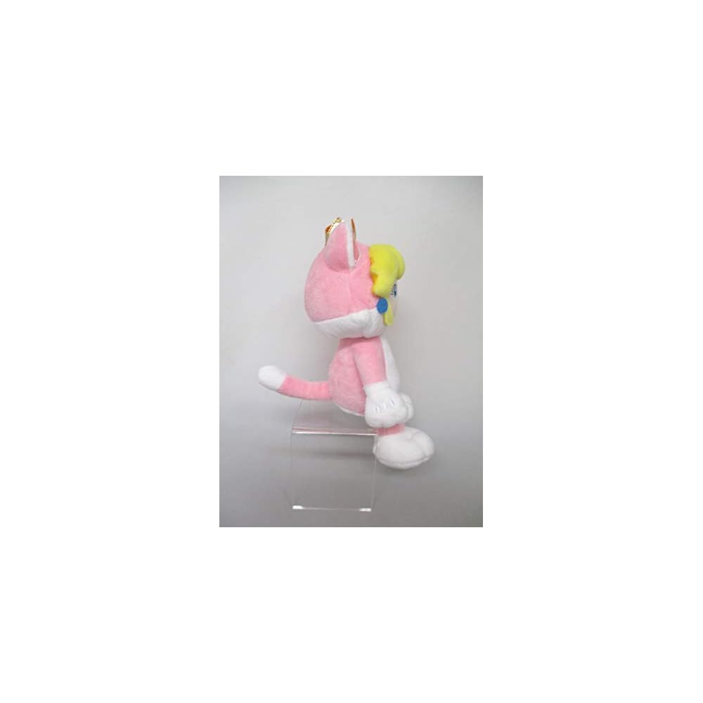 Sanei Boeki Super Mario 3D World Cat Peach Plush Toy 11x8x22.5cm