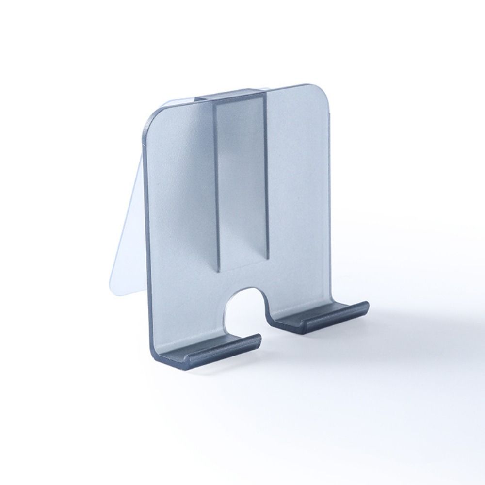 

Прозрачный настенный держатель для телефона Универсальный кронштейн для зарядки телефона Высококачественный держатель для телефона серый