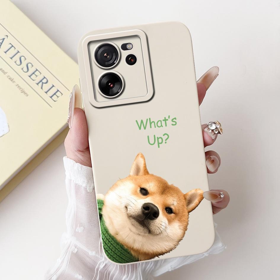 Für Xiaomi 13T 5G Hülle Mi 13T Pro Stoßfeste Abdeckung Niedlicher Panda Cartoon Mattes TPU Handyhülle Für Xiaomi 13T Mi13T Pro 13TPro Funda