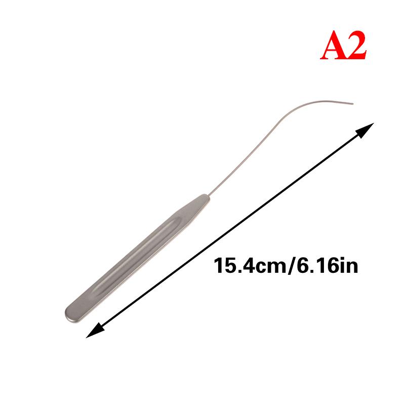 

Двойной конструктор век Треугольный симулятор Изогнутый инструмент для вставки двойного века Т-образный конструктор Офтальмологические инструменты