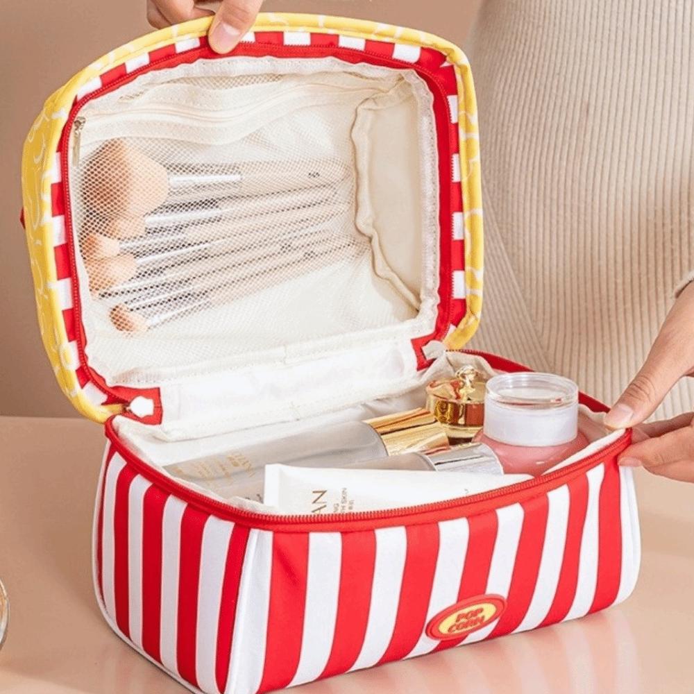 Oxford-Tuch Dopamin Kosmetiktasche Große Kapazität Aufbewahrungstasche Hautpflege-Organizer