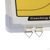 Aluminum Alloy Basketball Coaching Board Training Clipboard With Hook