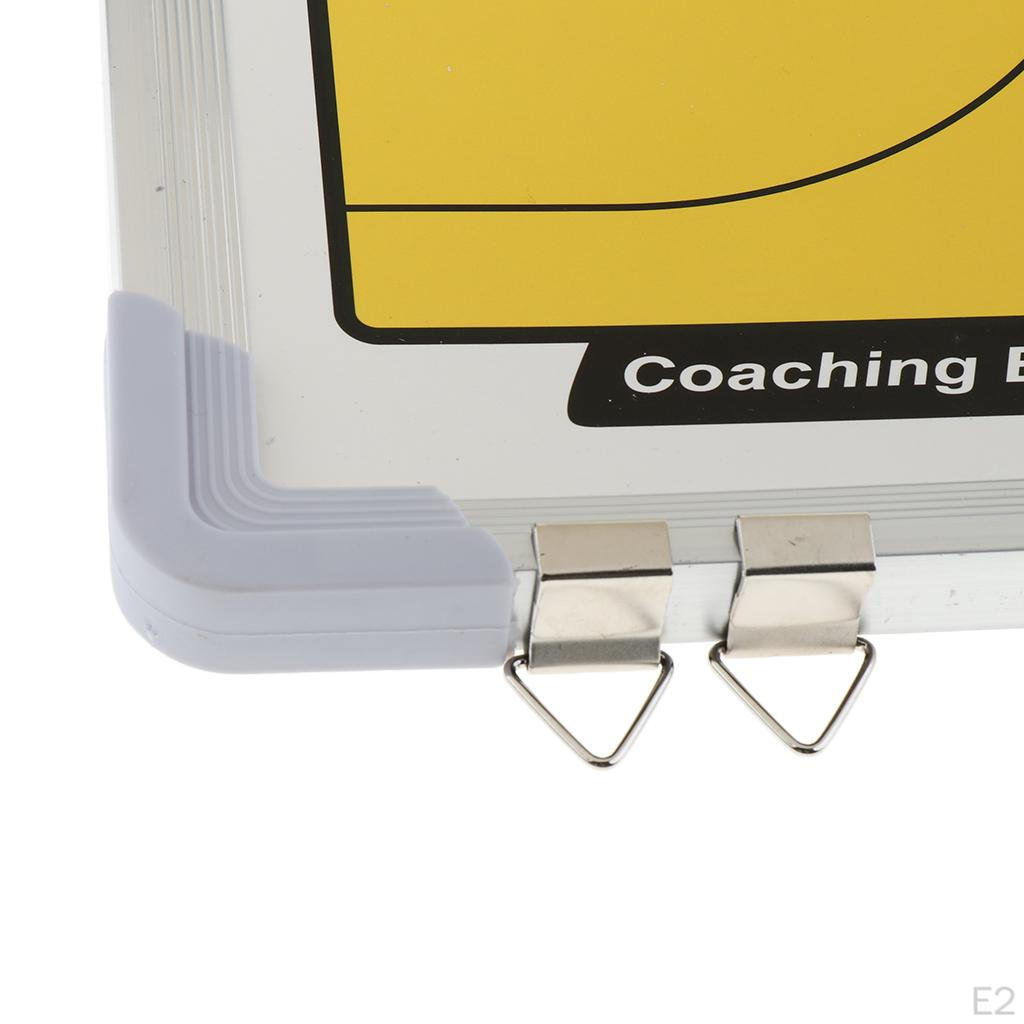 Aluminum Alloy Basketball Coaching Board Training Clipboard With Hook