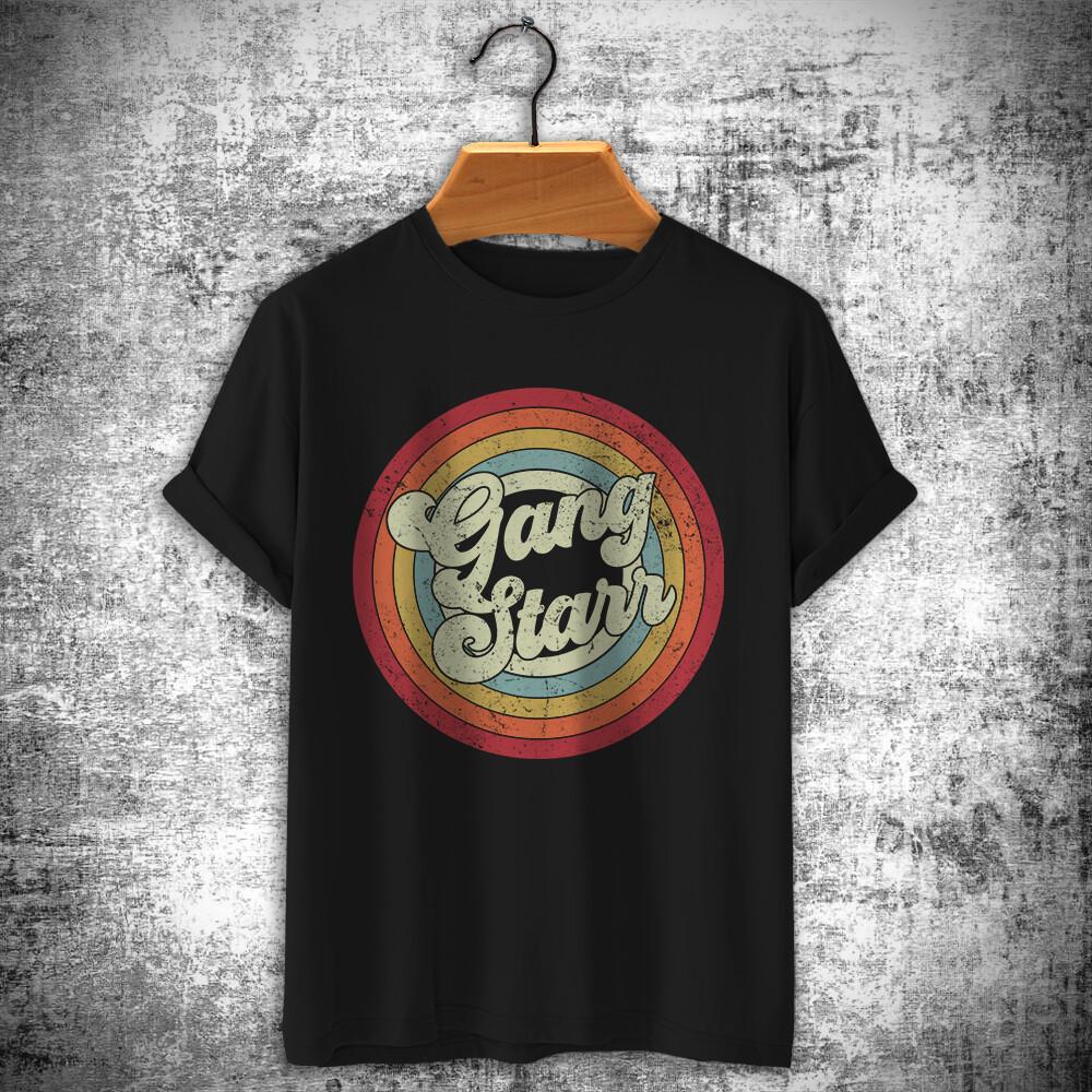 Hip Hop Band Gang Starr T-shirtr DJ Premier Guru Step in the Arena Hard to Earn S
