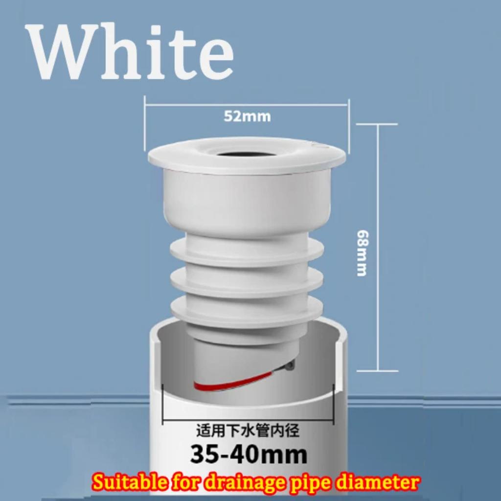 Silicone Drains Sewer Pipe Sealing Ring Water Plug Floor Drain Anti Odor Sewer Seal Stopper Shower Drainer Bathroom Accessories