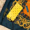 Used Italy Luisa Spagnoli scarf silk 90cm