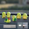 Set of 6 Mini Resin Tortoise Cute Car Accessories, Funny Cartoon Turtles Rear Car View Mirror & Dashboard Decorations Kawaii Car Interior Ornaments