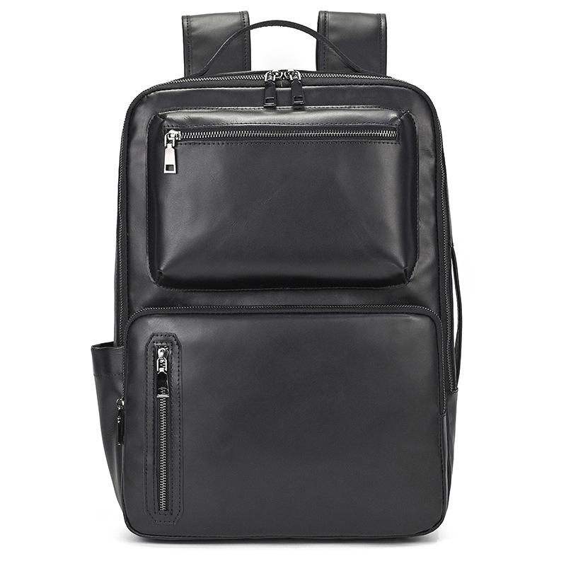 Vintage Crazy Horse Leder Rucksack für Damen und Herren - Echte Leder Reise- und Schultasche
