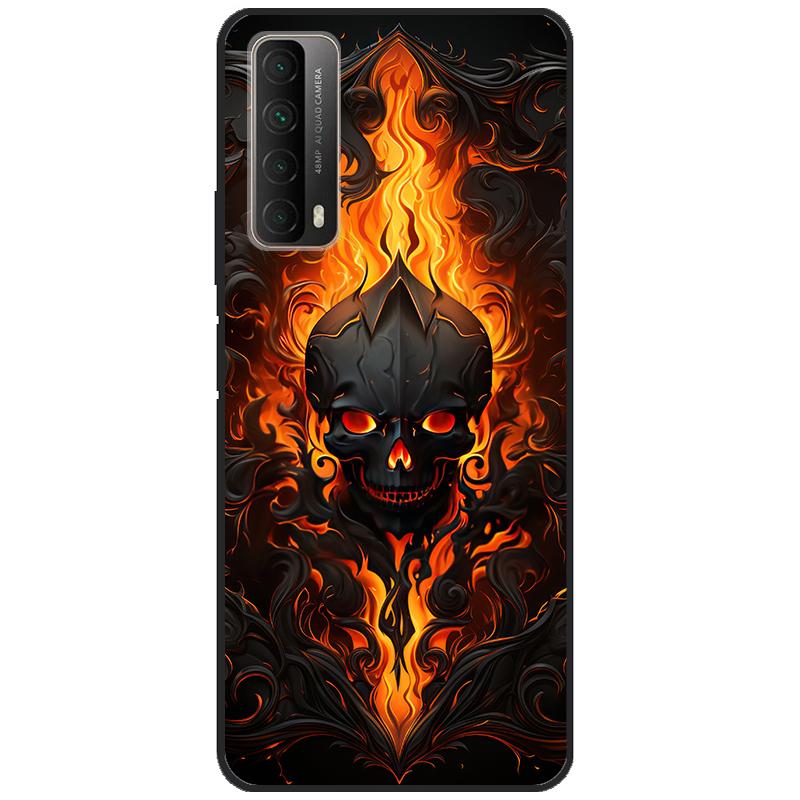 For Huawei Y7A PSmart 2021 Shockproof Cover 6.67" For Huawei P Smart 2021 Case PPA-LX2 Phone Cover Soft Silicone Back Case Coque
