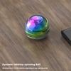 Kinetic Desk Spinning Toy Stress Relief Desktop Gyroscope Toy Aluminum Alloy Fidget Spinner Ball Decor Toy Gift for Kids Adults