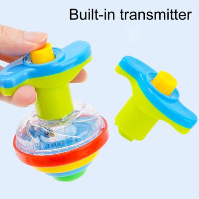 Light-up Spinning Top Toys with Music Glow In Dark UFO & Animal Tops for Kids Fun Birthday Party Gift for Kids