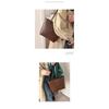 Winter Portable Commuter Bag Female Retro Simple Tote Bag Wild Large-capacity Shoulder Bag