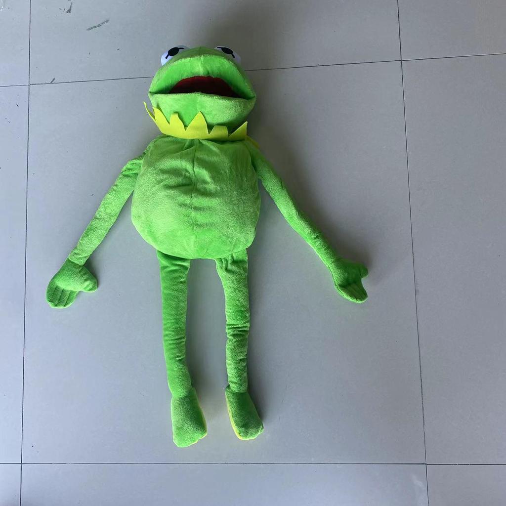 In-Stock Kermit the Frog Plush Hand Puppet - Sesame Street Cartoon Toy