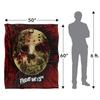 Friday The 13th Mask Jason Voorhees Blanket