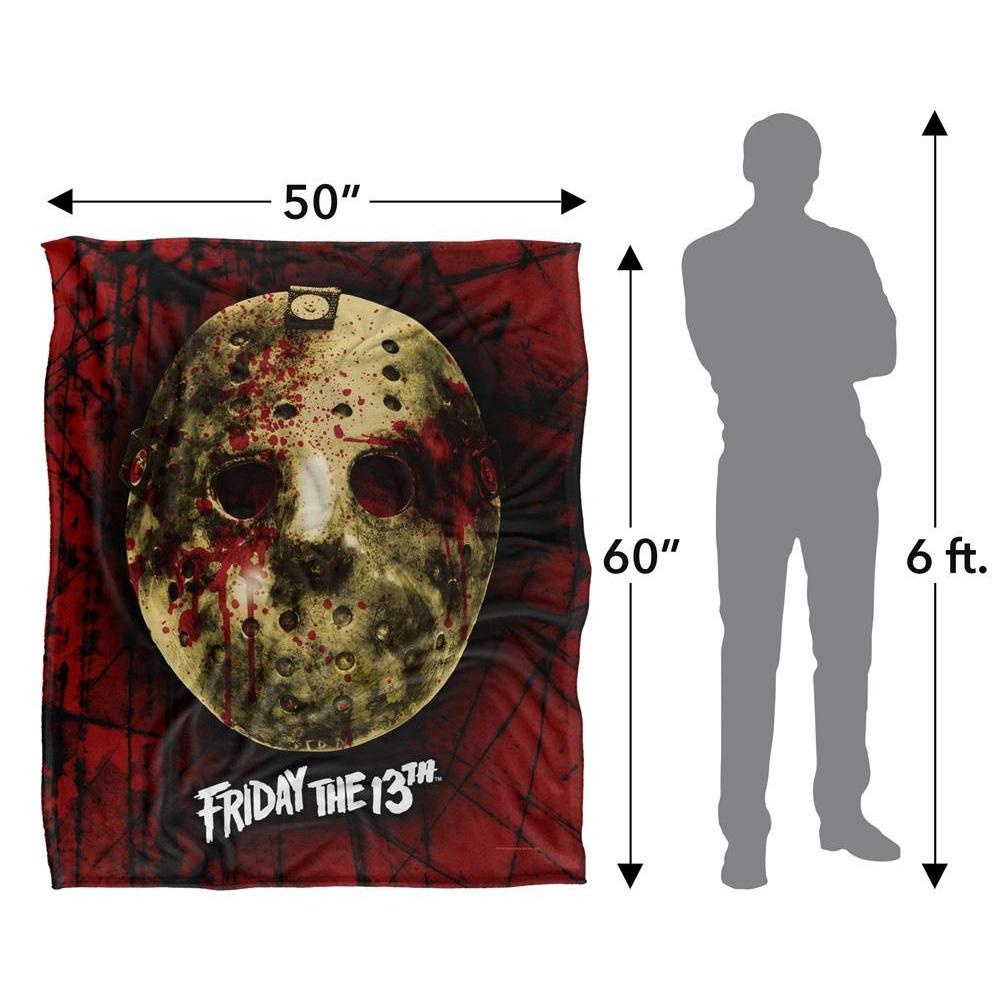 Friday The 13th Mask Jason Voorhees Blanket