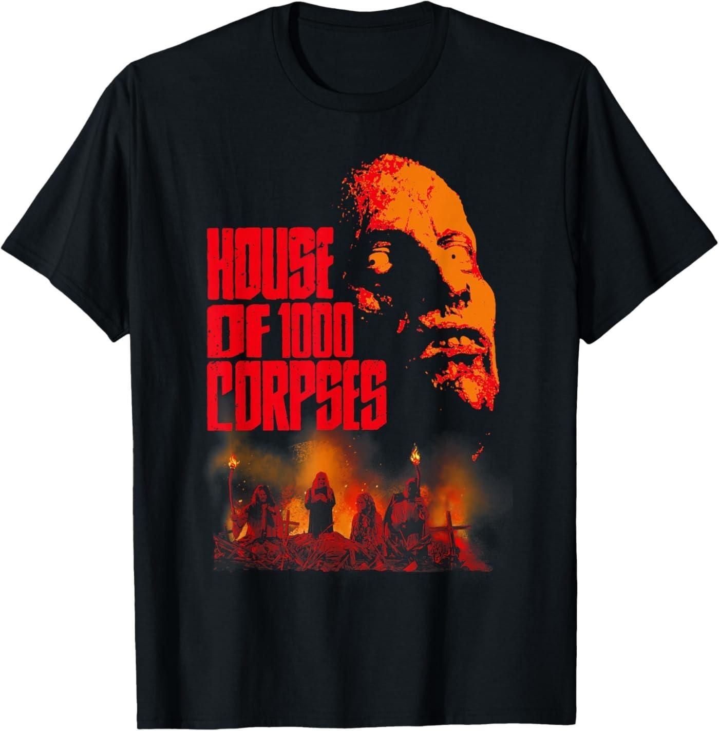 Rob Zombie Title Fire V2 T-Shirt S разноцветный