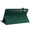 Case for Lenovo Tab P11 Pro Gen 2 TB132FU TB132XU 11.2", Wallet Pen Slot, Green