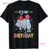 Its My 11th Birthday Unisexatee T Shirt  Vintage Washed Stretched Versatile Fashion Designer Clothes Slightly Casual Breathable
