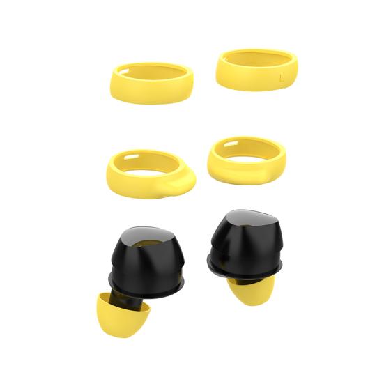 2 Pair Earplug Durable Broken-proof Silicone In-Ear Earphone Covers Cap for Shopping