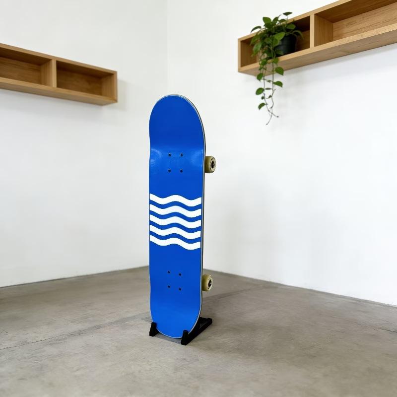 1Pcs 3D Printed Vertical Fixed Skateboard Storage Base Suitable For Indoor Storage And Outdoor Skateboard Park Organization