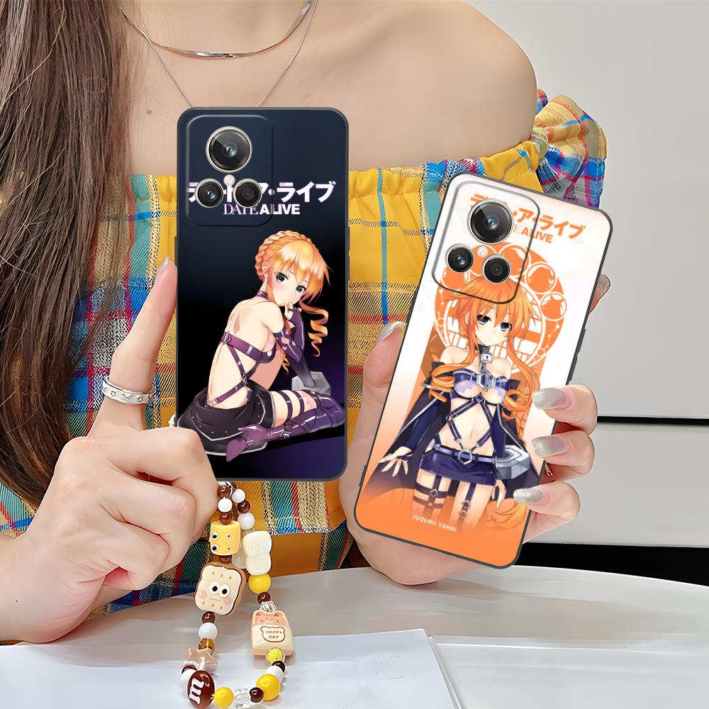 Date a Live Yamai Kaguya Matte Mobile Phone Case for Realme GT 8 Neo Pro C75 73 71 C67 65 C55 53 C35 31 C20 15 Colorful Cover