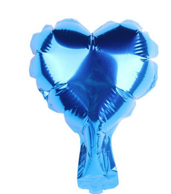 5-Inch Heart-Shaped Peach Foil Balloon for Floral Art & Birthday Party Decoration