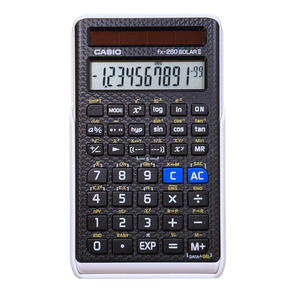 CASIO SOLAR II Scientific Calculator fx-260 (Black)
