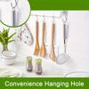 Long-handle Stainless Steel Filter Spoon, Fine Mesh for Skimming Grease and Foam. Practical Essential Kitchen Tool for Cooking.