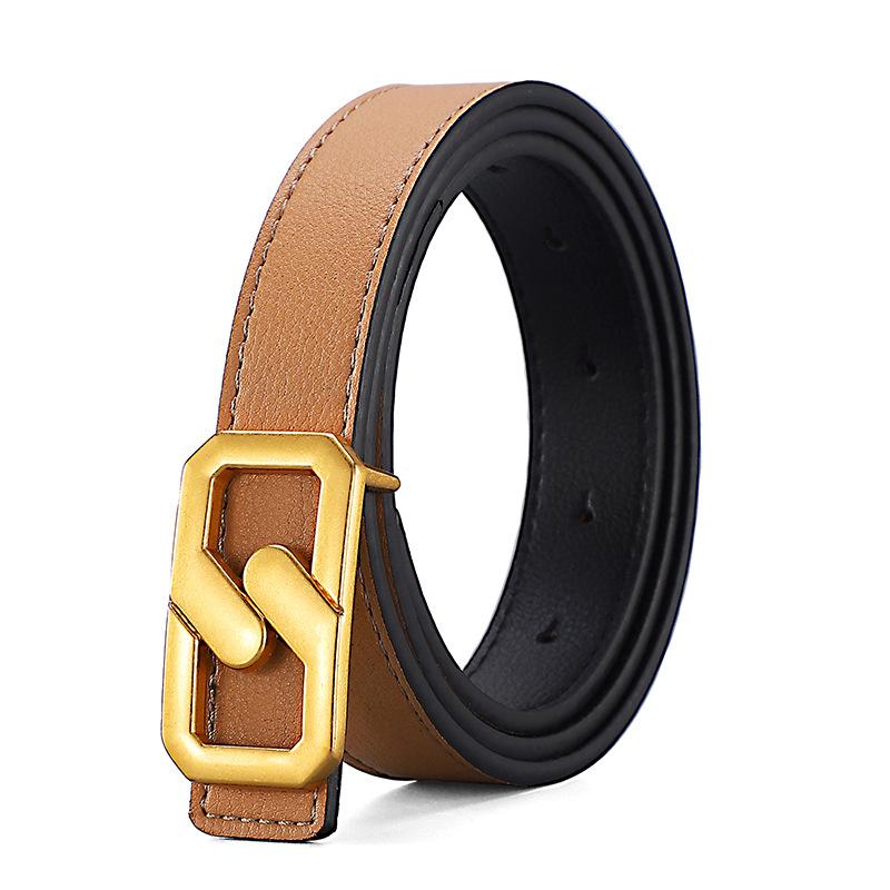 

Новый цветной ремень, женский гладкий ремень с пряжкой-молнией, женский повседневный ремень для джинсов из коровьей кожи для поездок на работу 115cm верблюд