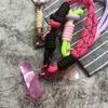 Keychain Lanyard Colorful Wrist Strap With Patch Bracelet Telephone Portable Cell Accessories Exquisite Cord to Hang Mobile Rope