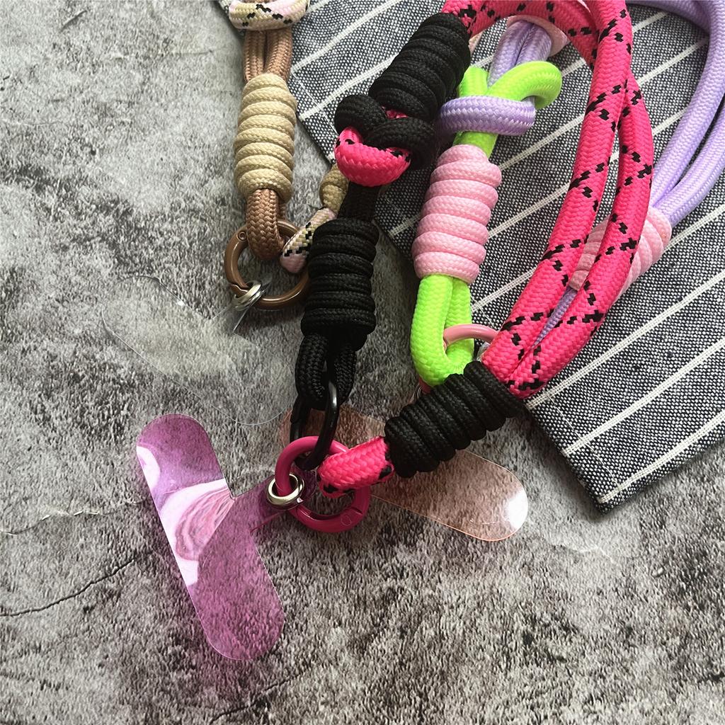 Keychain Lanyard Colorful Wrist Strap With Patch Bracelet Telephone Portable Cell Accessories Exquisite Cord to Hang Mobile Rope