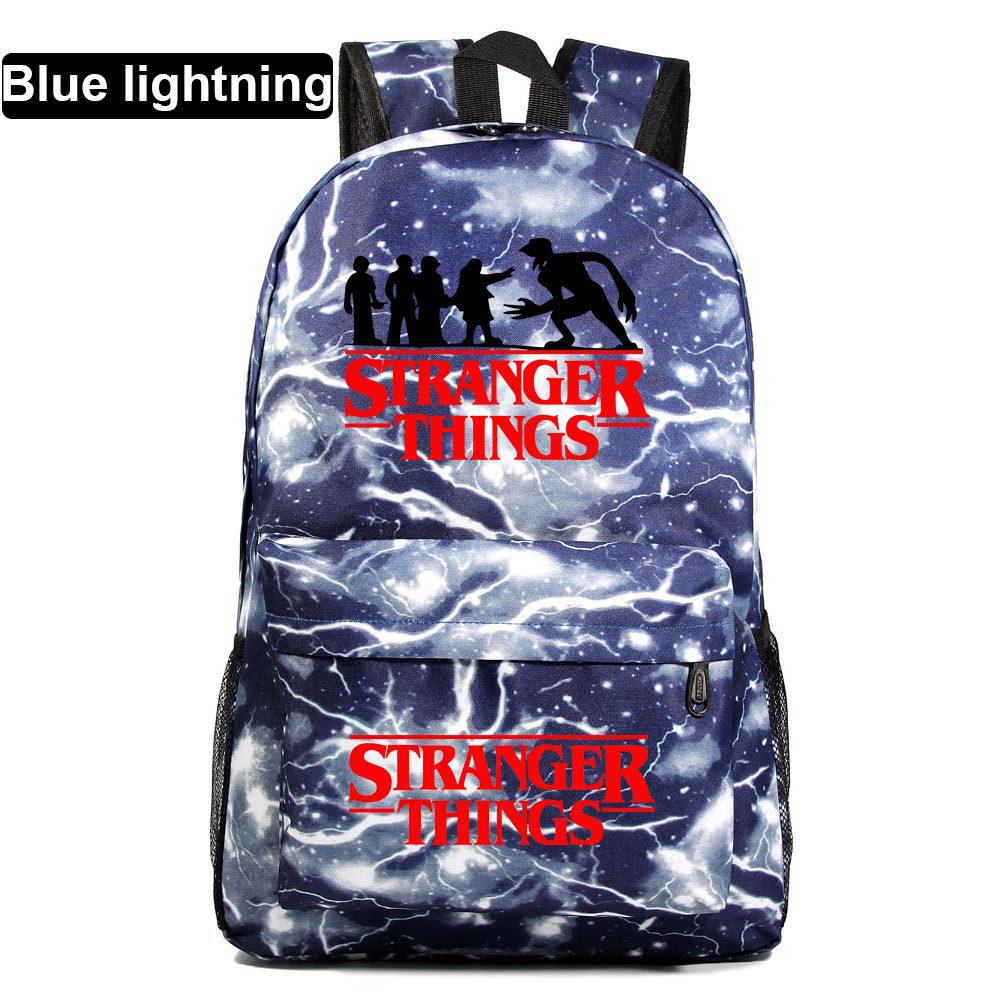 Stranger Things Student Backpack, Men's and Women's Casual Backpack CLE