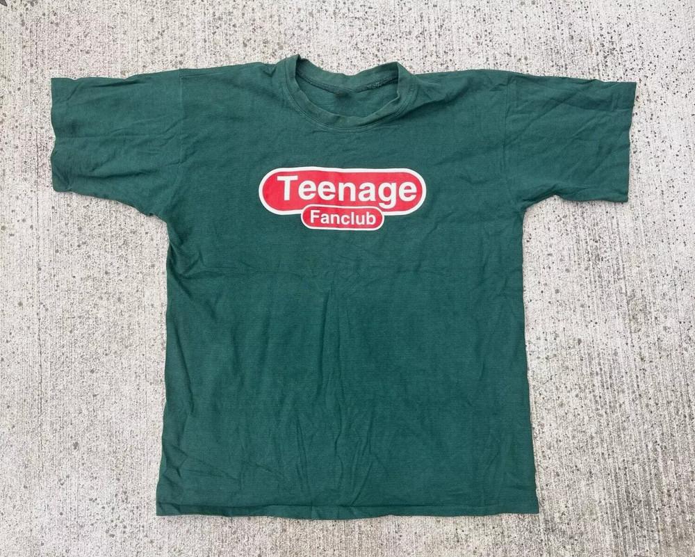 1995 Teenage Fanclub Grand Prix Green T Shirt Full Size S-4XL